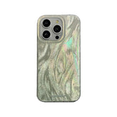 TSP64 Cute Phone Case for iPhone 11, 12, 13, 14, 15 Pro Max, and 15 Plus - Stylish Laser Gradient Feather Pattern - Touchy Style