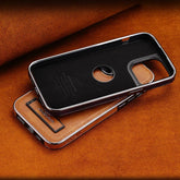 TSP70 Cute Phone Cases For iPhone 14 Pro Max, 13, 12, and 15 - With Invisible Kickstand - Leather Cover - Touchy Style