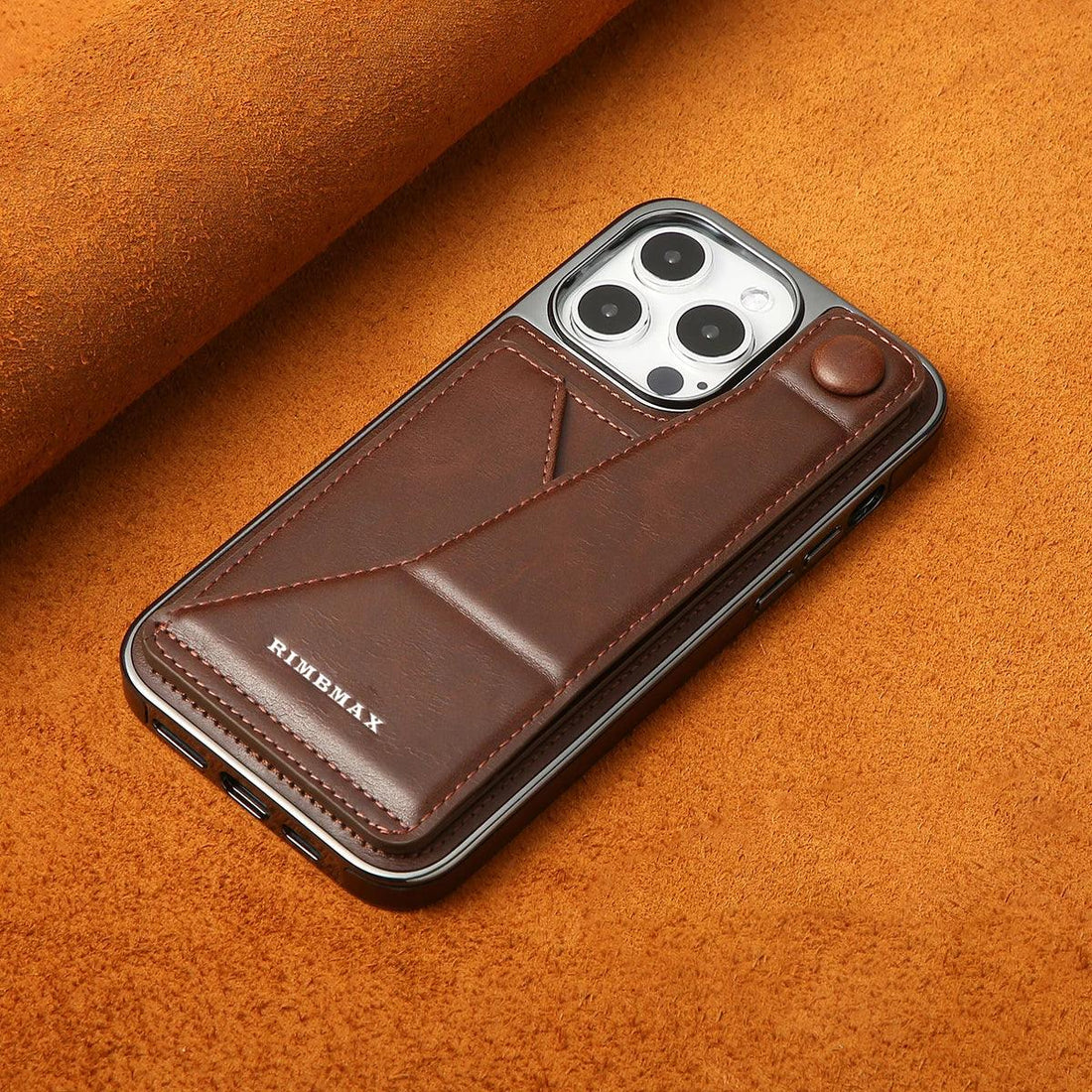 TSP71 Cute Phone Cases For iPhone 15 Pro Max, 14 Plus, 13, and 12 - Leather Wallet Cover With Folding Kickstand - Touchy Style