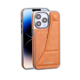 TSP71 Cute Phone Cases For iPhone 15 Pro Max, 14 Plus, 13, and 12 - Leather Wallet Cover With Folding Kickstand - Touchy Style