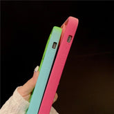 TSP85 Cute Phone Cases For iPhone 15, 14, 13, 12 Pro Max, 11 Pro Max, or 15 Plus - Crossbody Lanyard Gradient Cover - Touchy Style