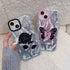 TSP87 Cute Phone Cases For iPhone 15 Pro Max, 14, 13, 11, or 12 - Glitter Silver Gradient Cover - Touchy Style