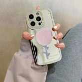 TSP91 Cute Phone Cases For iPhone 15 Pro Max, 14, 13, 12, and 11 - Plating Mirror Tulip Back Cover - Touchy Style