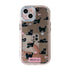 TSP98 Cute Phone Cases For iPhone 15, 14, 13, 11, and 12 Pro Max - Lovely Black Cat Pattern - Mirror Back Cover - Touchy Style