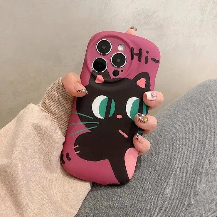 TSP99 Cute Phone Cases For iPhone 15, 14, 13, 11, and 12 Pro Max - Funny Lovely Cat Pattern - Touchy Style