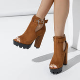 TSS42 Chunky Gladiator Sandals - Women&