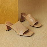 TSS60 Leather Slippers - Women&