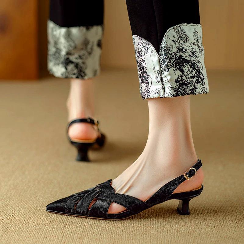 TSS71 Low Heel Sandals - Women&
