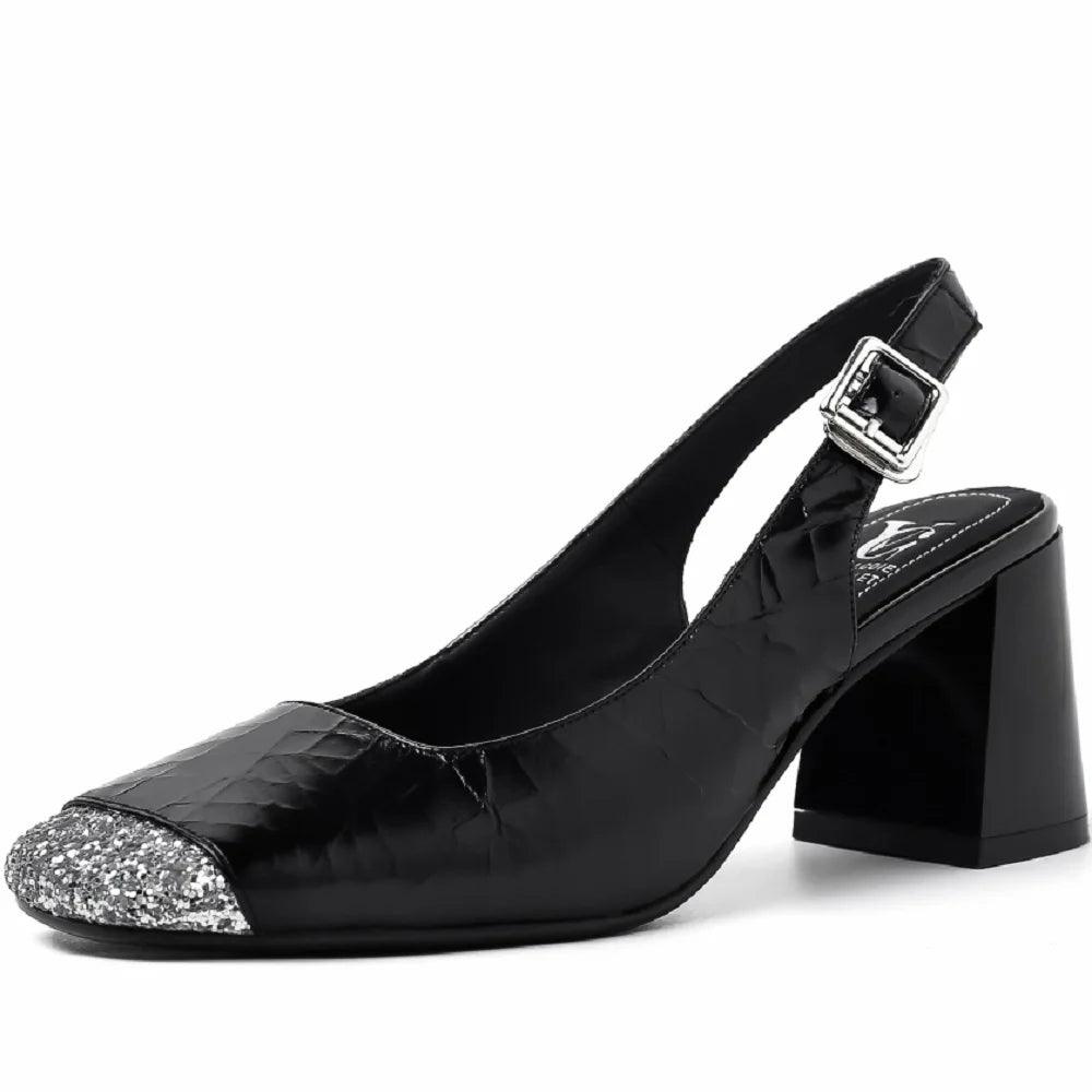 TSS74 Leather High Heels - Women&