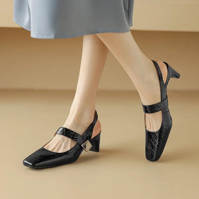 TSS76 Leather Pumps - Women&