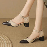 TSS78 Thick Medium Heels - Women&