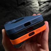 Ultra-Thin Cute Heart Hollow Phone Case for iPhone 14, 13, 12, 11 Pro Max, 14 Plus, and 11 with Matte Lens Film - Touchy Style .