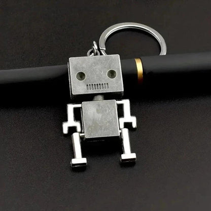 Unique Keychains - 3D Movable Joint Mini Robot - Bronze Color - TSKC7 - Touchy Style