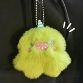 Unique Keychains - Cartoon Monster - Plush Stuffed Doll Pendant Keyrings - TSKC14 - Touchy Style