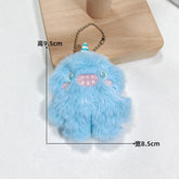 Unique Keychains - Cartoon Monster - Plush Stuffed Doll Pendant Keyrings - TSKC14 - Touchy Style