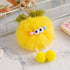 Unique Keychains - Cartoon Pompom Plush Big Eyes Doll Pendant Keyring - TSKC15 - Touchy Style