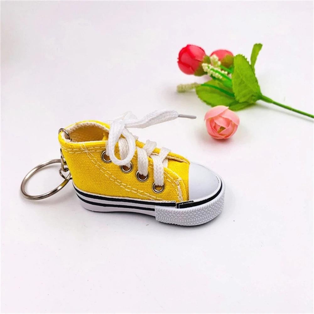 Unique Keychains - Colorful 3d Canvas Sneaker - TSKC2 - Touchy Style