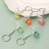 Unique Keychains - Cute Simulation, Acrylic Luminous Bubble Tea - TSKC3 - Touchy Style