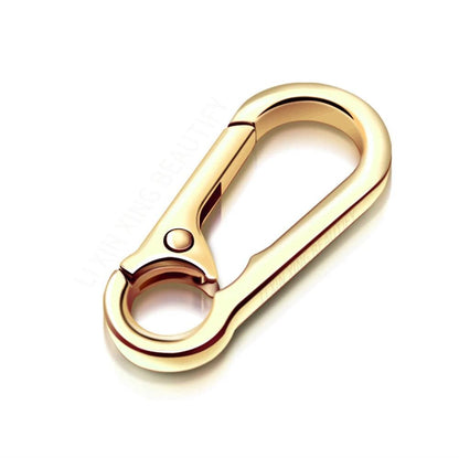 Unique Keychains - Simple Carabiner Shape - Waist Hanging Key Holder - Anti-Lost Metal Keyring Clip - TSKC10 - Touchy Style