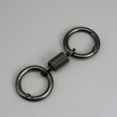 Unique Keychains - Simple Carabiner Shape - Waist Hanging Key Holder - Anti-Lost Metal Keyring Clip - TSKC10 - Touchy Style