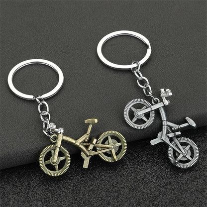 Unique Keychains - Simulation Bicycle - Mini Metal Bike Shaped Keyring - TSKC8 - Touchy Style