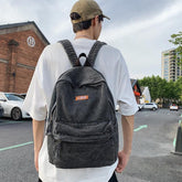 Vintage Canvas College Cool Backpack Laptop Denim School Bag GZ247 - Touchy Style .