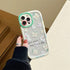 Vintage Leaves Flower Bumper Cute Phone Cases For iPhone 14 Pro Max 11 12 13 Pro Max - Touchy Style .