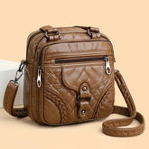 Vintage Soft Leather Small Bag - Cool Backpack RV243 - Touchy Style