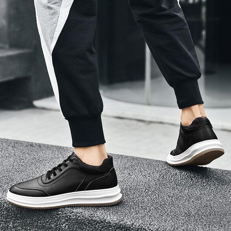 Men Casual High Top Canvas Shoes Chunky Mans Denim Blue Black Sport  Sneakers Male Tennis Trainers Skate Trend Vulcanize Shoes 44