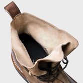 Warm Leather Ankle Boots Men&