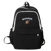 Waterproof Nylon Solid Cool Backpack RX443- Korean Style For Teenagers - Touchy Style