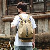 XA33ZC Cool Backpack - Canvas Large Capacity Travel Shoulder Bags - Touchy Style .