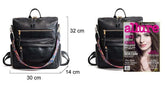 XA529H Leather Cool Backpacks: Students School & Multifunction Travel Bags - Touchy Style .