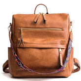 XA529H Leather Cool Backpacks: Students School & Multifunction Travel Bags - Touchy Style .