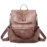 XA529H Leather Cool Backpacks: Students School & Multifunction Travel Bags - Touchy Style .