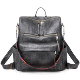 XA529H Leather Cool Backpacks: Students School & Multifunction Travel Bags - Touchy Style .