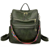 XA529H Leather Cool Backpacks: Students School & Multifunction Travel Bags - Touchy Style .