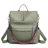 XA529H Leather Cool Backpacks: Students School & Multifunction Travel Bags - Touchy Style .