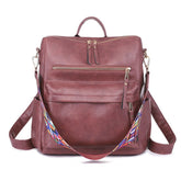 XA529H Leather Cool Backpacks: Students School & Multifunction Travel Bags - Touchy Style .