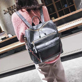 XA529H Leather Cool Backpacks: Students School & Multifunction Travel Bags - Touchy Style .