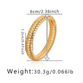 XLB0460 Bracelets Charm Jewelry - Geometric Simple Bangles - Touchy Style