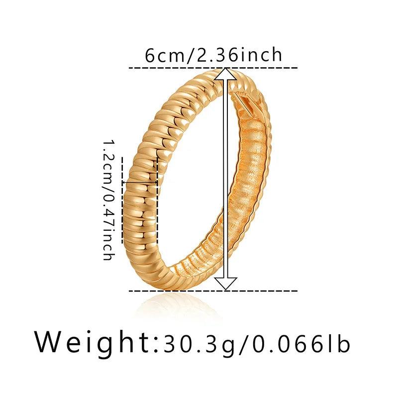 XLB0460 Bracelets Charm Jewelry - Geometric Simple Bangles - Touchy Style