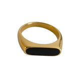 3 Designs Titanium Steel Irregular Finger Rings Charm Jewelry POS0116 - Touchy Style .