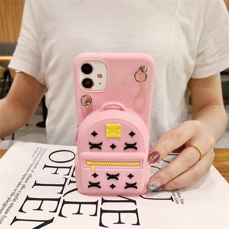 3D Silicon Wallet Coin Bags Cute Phone Case For Galaxy A30 A40 A50 A70 A10 A20 A10E A20S A30S A90 - Touchy Style