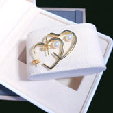 5 Pairs Stud Earrings Charm Jewelry Set - CJH50 - Pearl Heart - Touchy Style