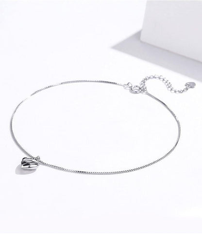 925 Sterling Silver - Anklet Charm Jewelry - Essential Bead - SCT002 - Touchy Style