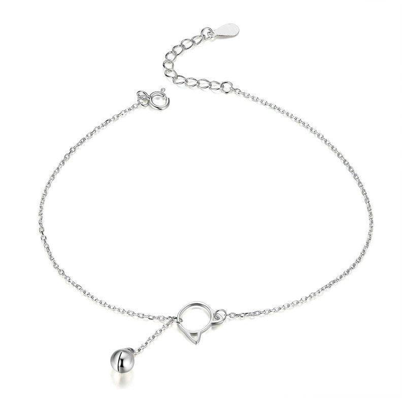 925 Sterling Silver - Anklet Charm Jewelry - Essential Bead - SCT002 - Touchy Style