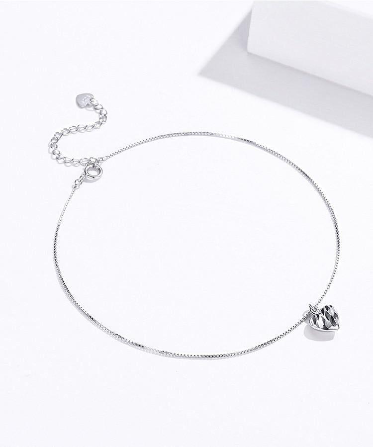 925 Sterling Silver - Anklet Charm Jewelry - Essential Bead - SCT002 - Touchy Style