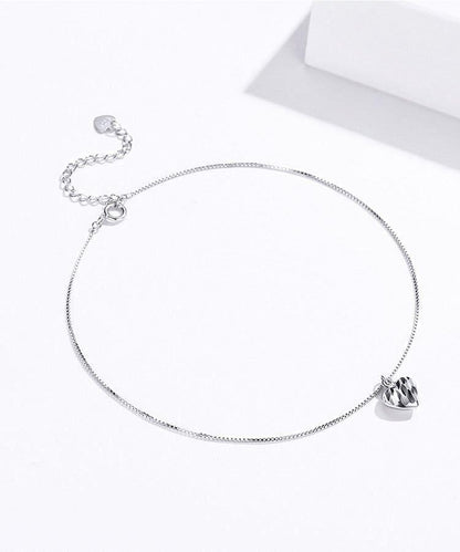 925 Sterling Silver - Anklet Charm Jewelry - Essential Bead - SCT002 - Touchy Style