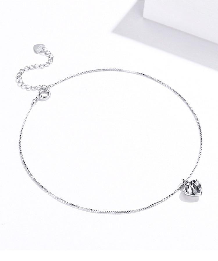 925 Sterling Silver - Anklet Charm Jewelry - Essential Bead - SCT002 - Touchy Style